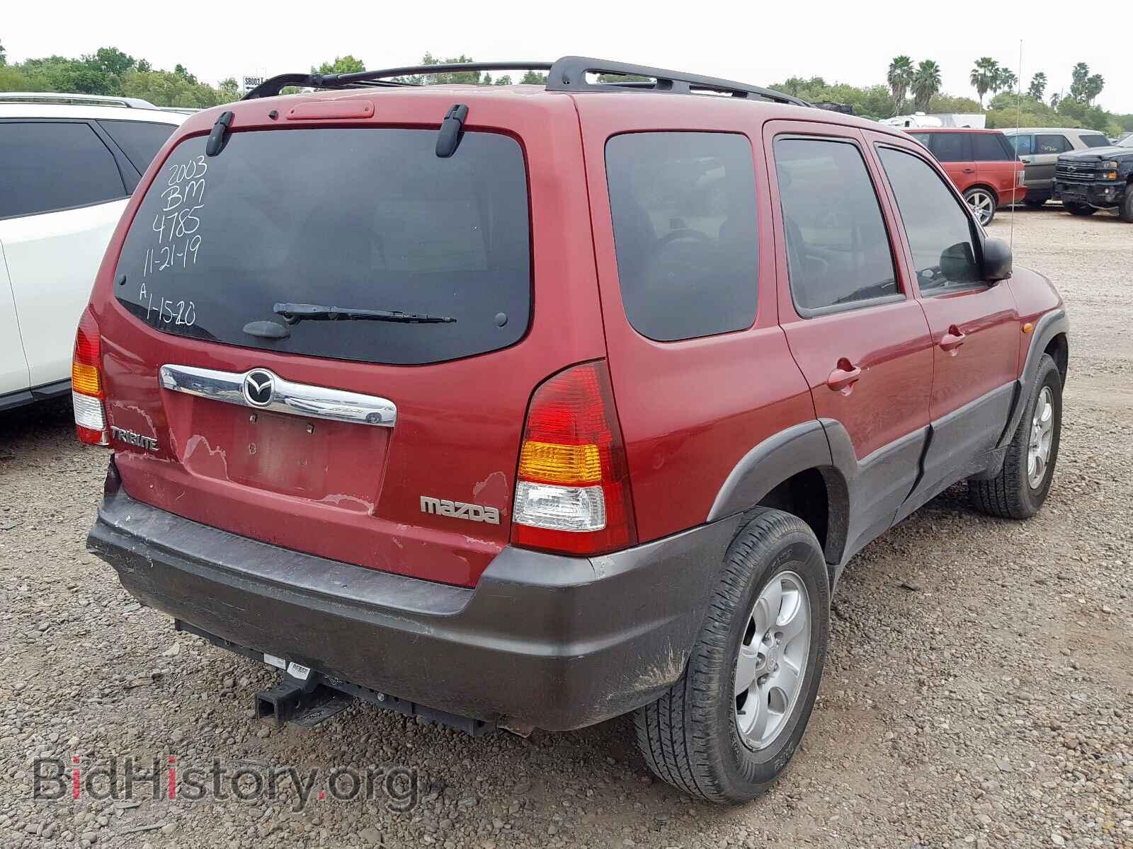 2003 MAZDA TRIBUTE - VIN: 4F2YZ04103KM54785 - Фото 4