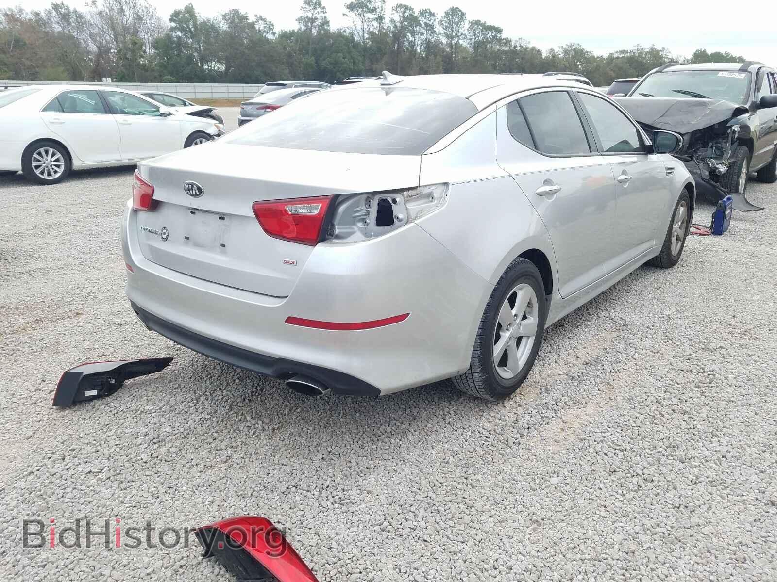 2014 KIA OPTIMA - VIN: KNAGM4A70E5478450 - Фото 4