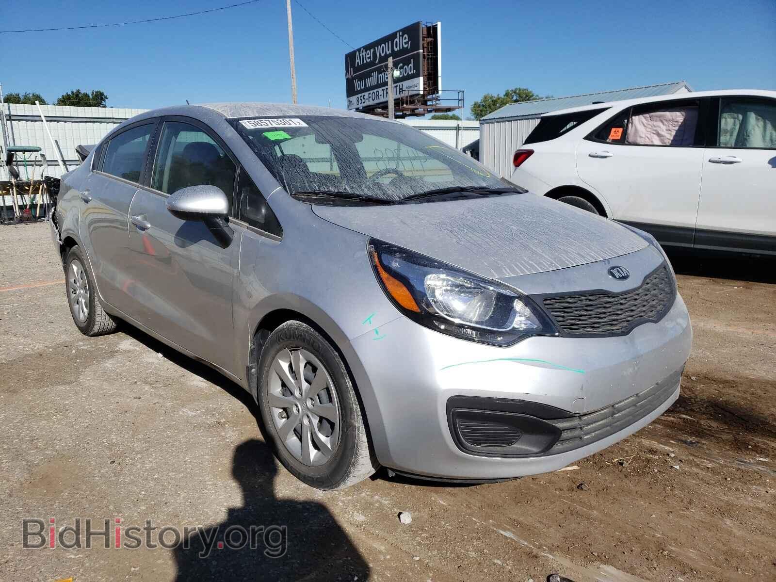 Фотография KNADM4A38D6304151 - KIA RIO 2013