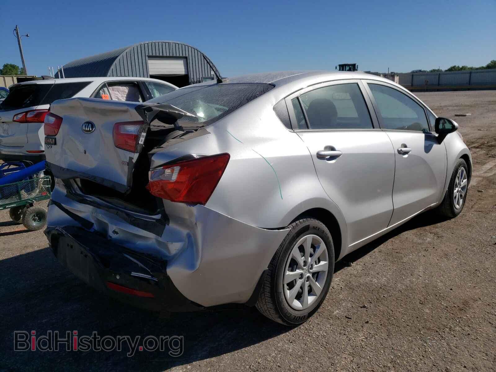2013 KIA RIO - VIN: KNADM4A38D6304151 - Фото 4