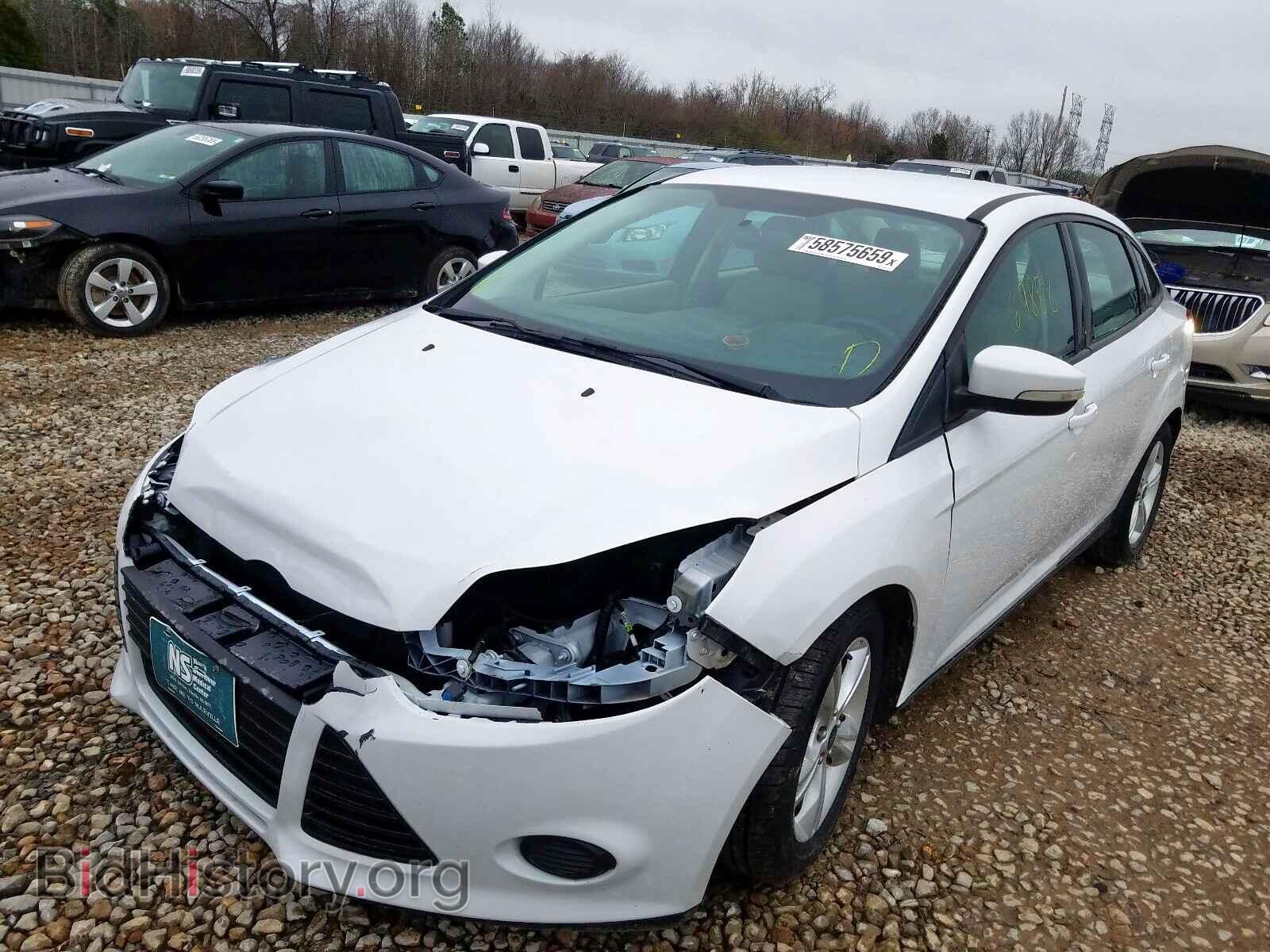 2014 FORD FOCUS - VIN: 1FADP3F29EL414574 - Фото 2