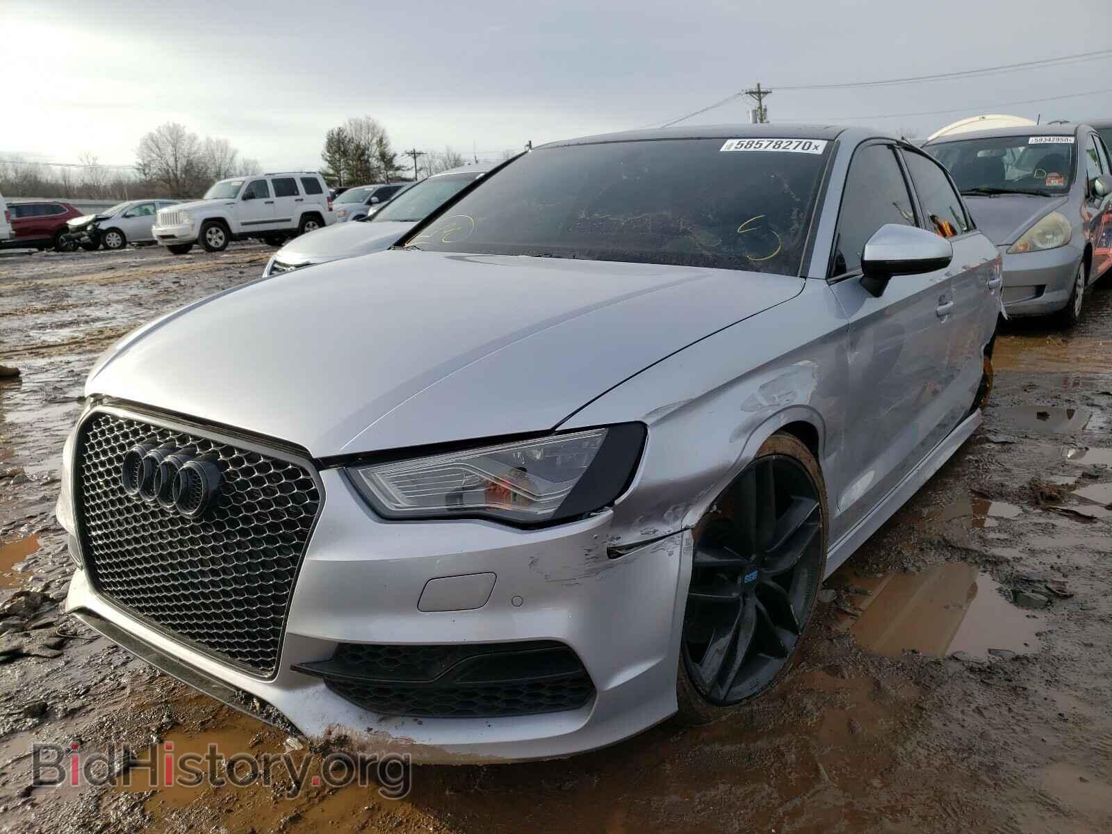 2016 AUDI S3 - VIN: WAUB1GFF9G1045174 - Фото 2
