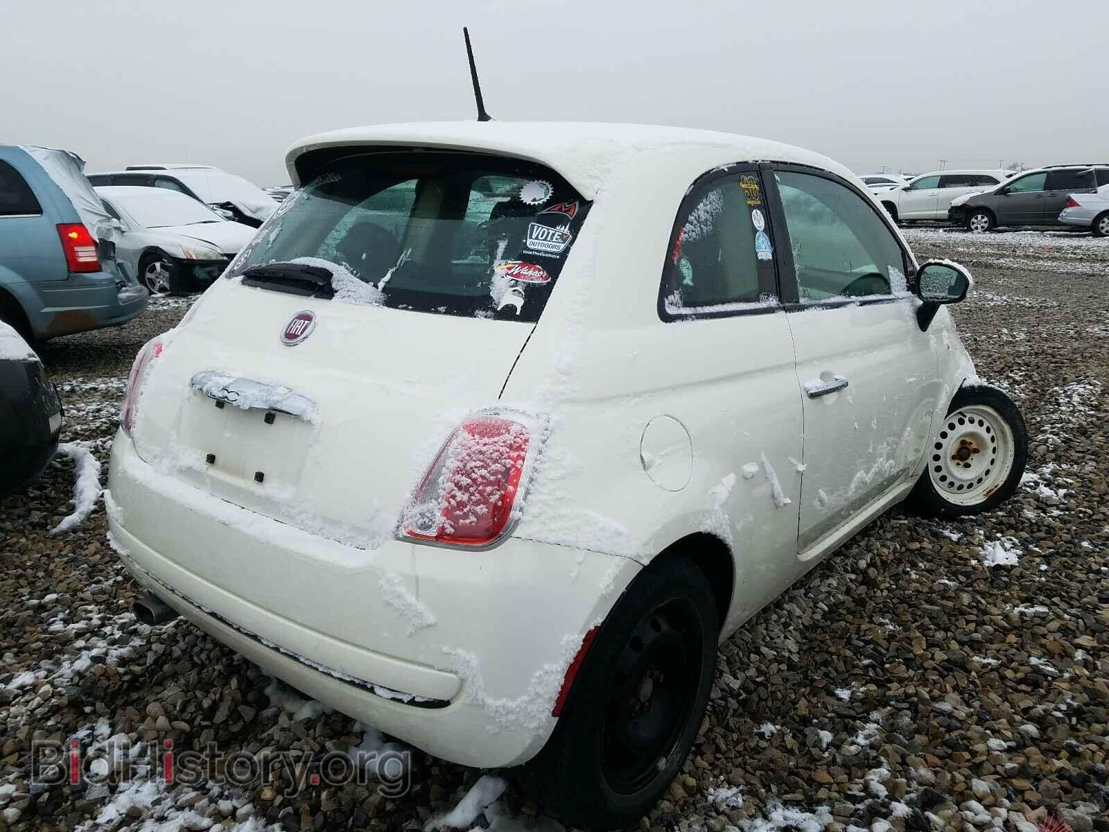 2013 FIAT 500 - VIN: 3C3CFFAR1DT754792 - Фото 4