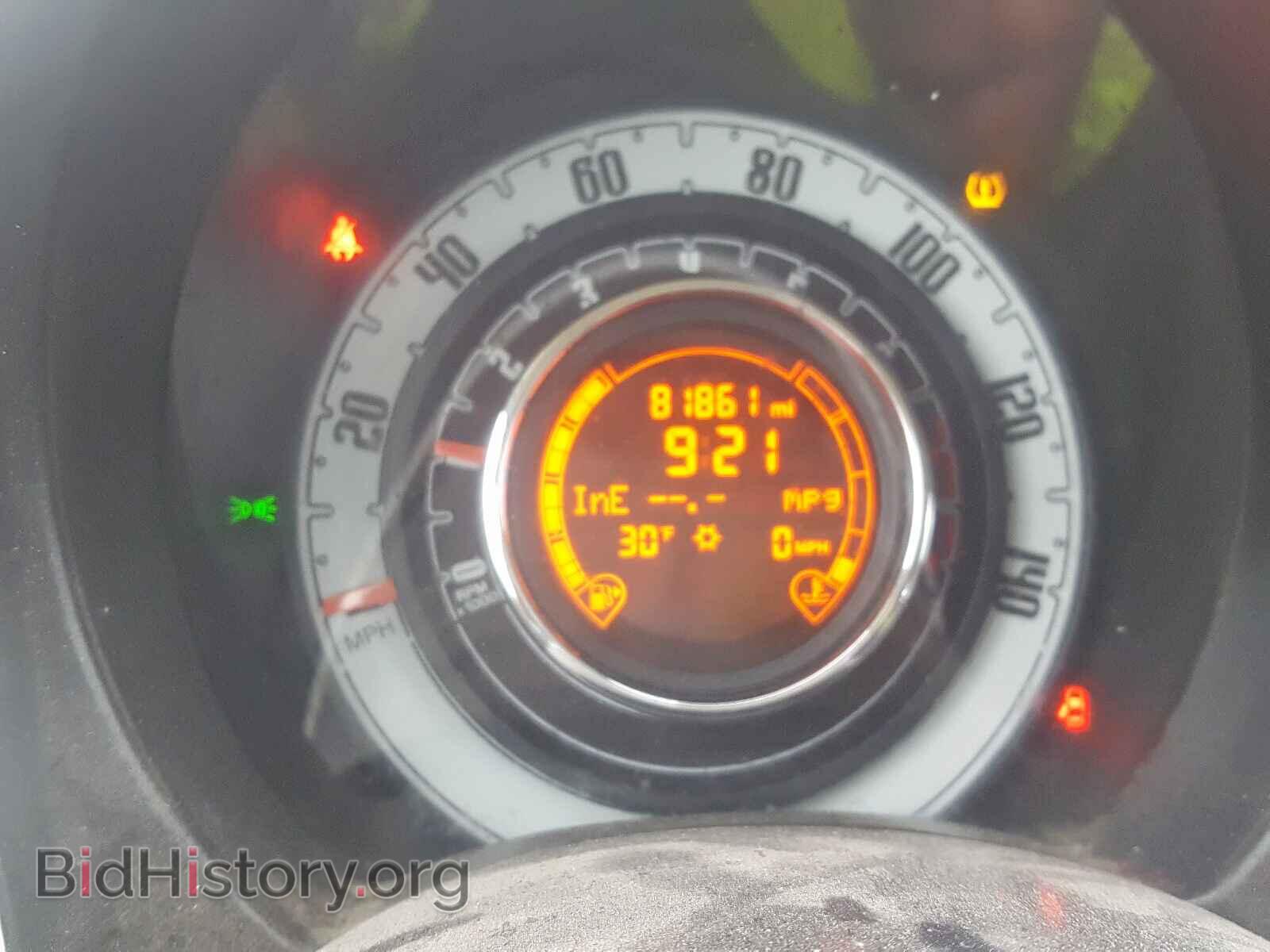 2013 FIAT 500 - VIN: 3C3CFFAR1DT754792 - Фото 8