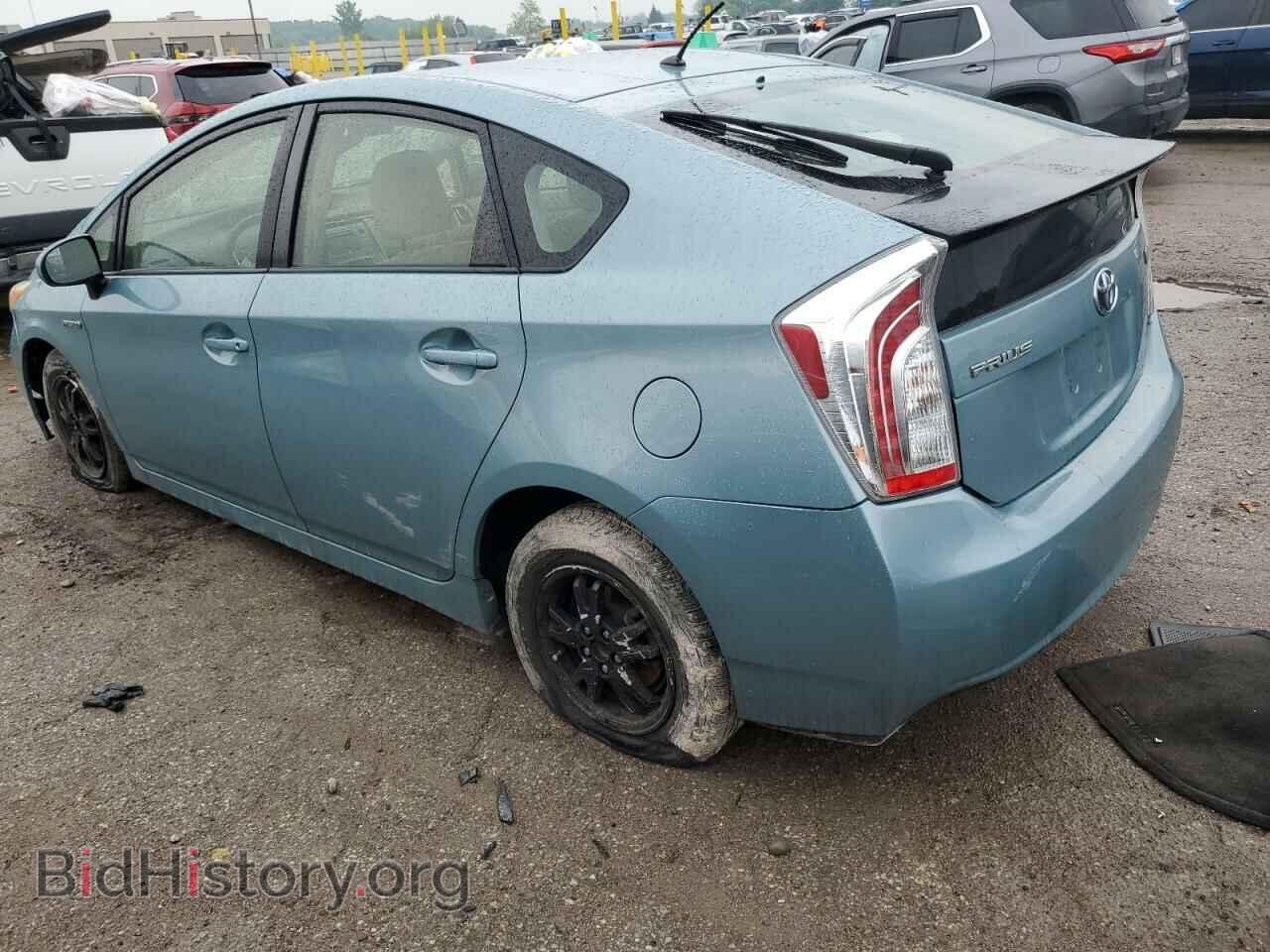 2014 TOYOTA PRIUS - VIN: JTDKN3DU3E1825668 - Фото 2