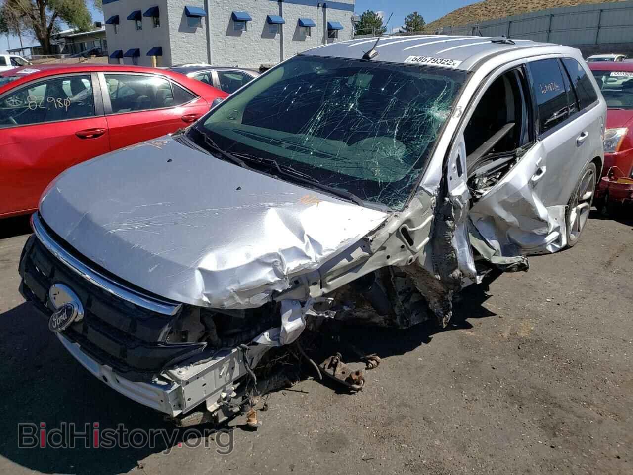 2014 FORD EDGE - VIN: 2FMDK4AK9EBB65985 - Фото 2