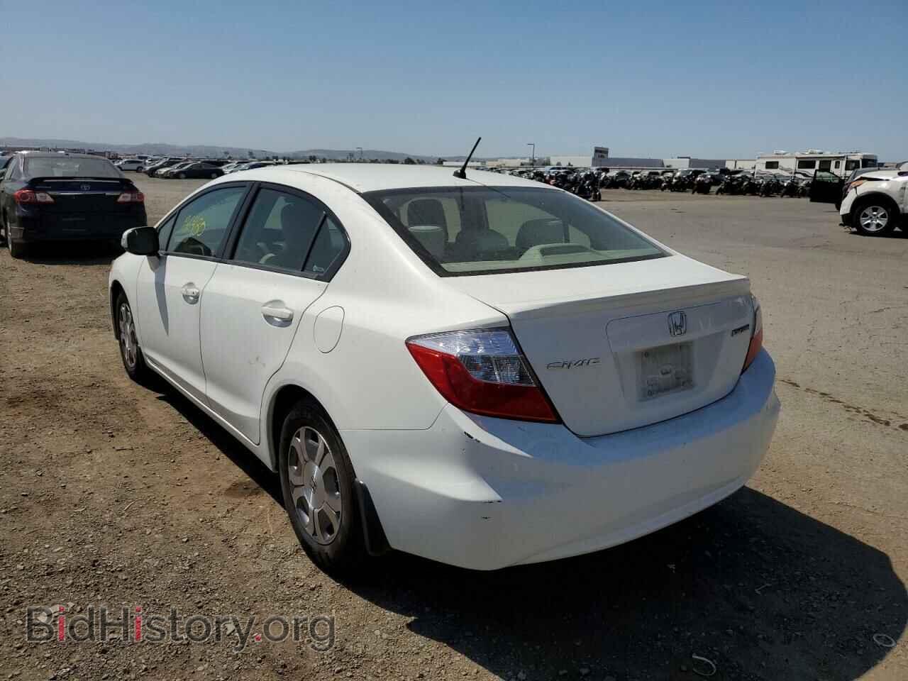 2012 HONDA CIVIC - VIN: JHMFB4F24CS003219 - Фото 3