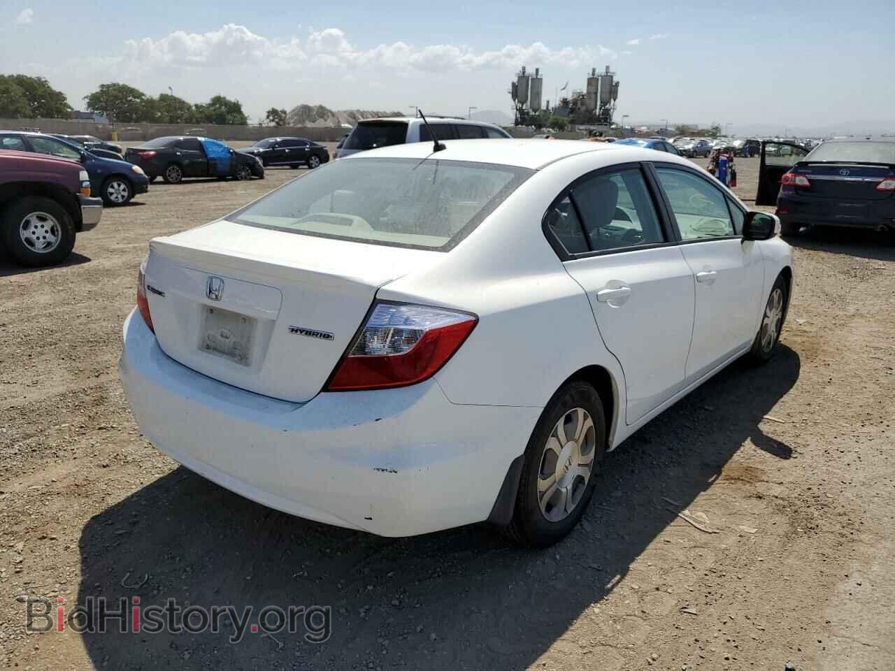 2012 HONDA CIVIC - VIN: JHMFB4F24CS003219 - Фото 4