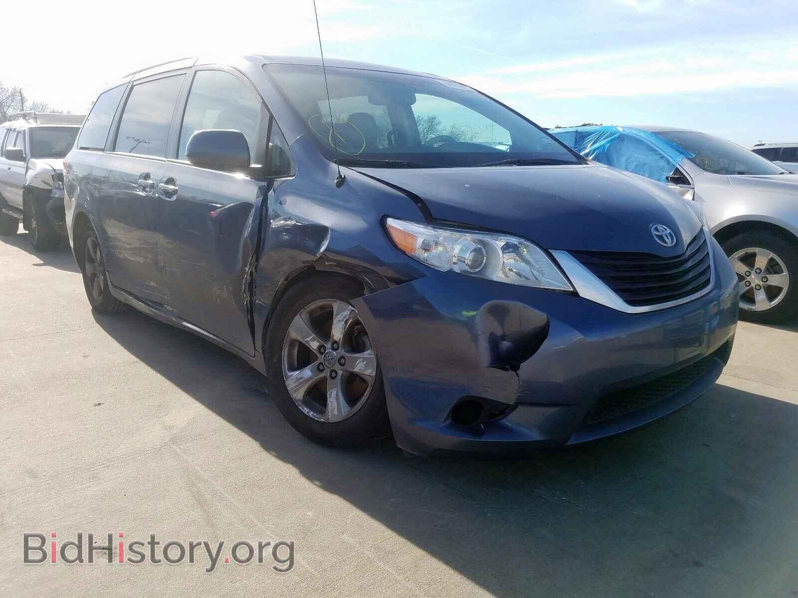 Фотография 5TDKK3DC3ES497462 - TOYOTA SIENNA LE 2014