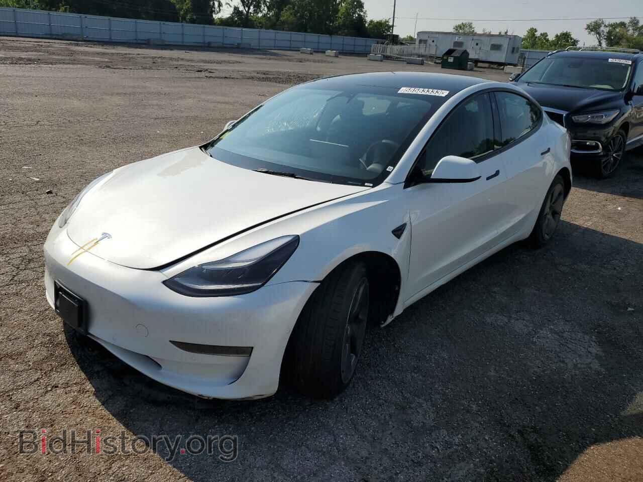 Photo 5YJ3E1EA2NF370090 - TESLA MODEL 3 2022