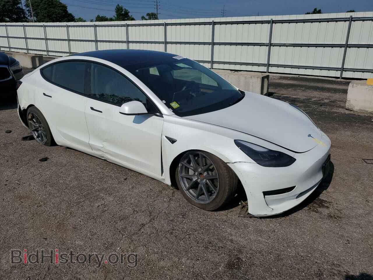 2022 TESLA MODEL 3 - VIN: 5YJ3E1EA2NF370090 - Photo 4