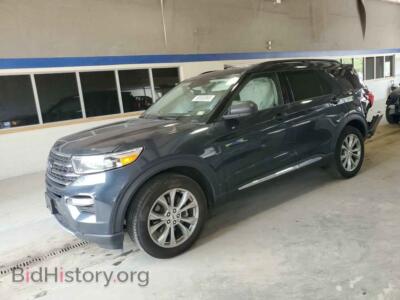 2023 Ford EXPLORER XLT, темно-серый — VIN 1FMSK8DH4PGC36021, Copart