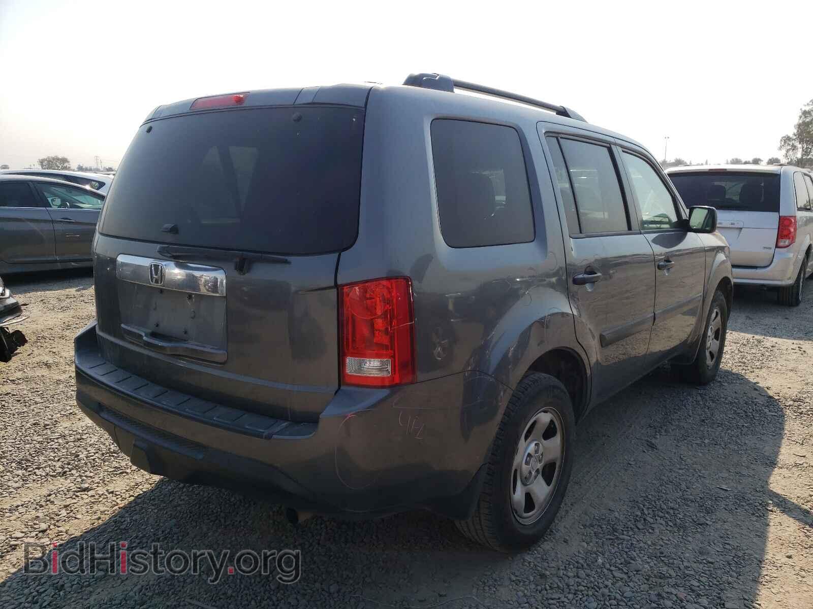 2012 HONDA PILOT - VIN: 5FNYF3H21CB036472 - Фото 4