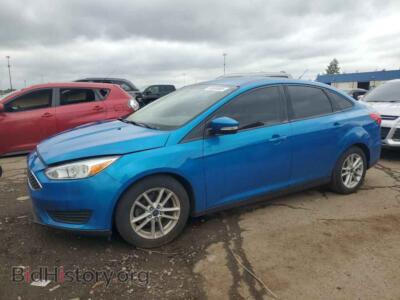 2017 Ford FOCUS SE, синий — VIN 1FADP3F29HL222088, Copart