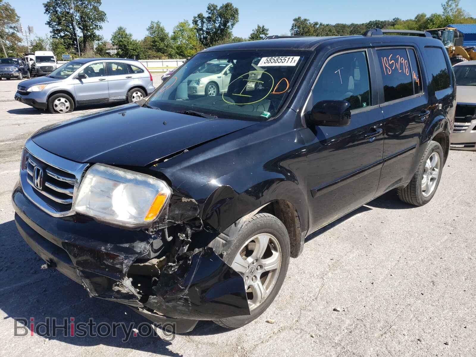 2012 HONDA PILOT - VIN: 5FNYF4H54CB047157 - Фото 2