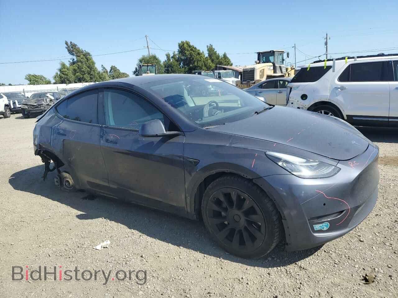 2022 TESLA MODEL Y - VIN: 7SAYGDEE6NF429701 - Фото 4