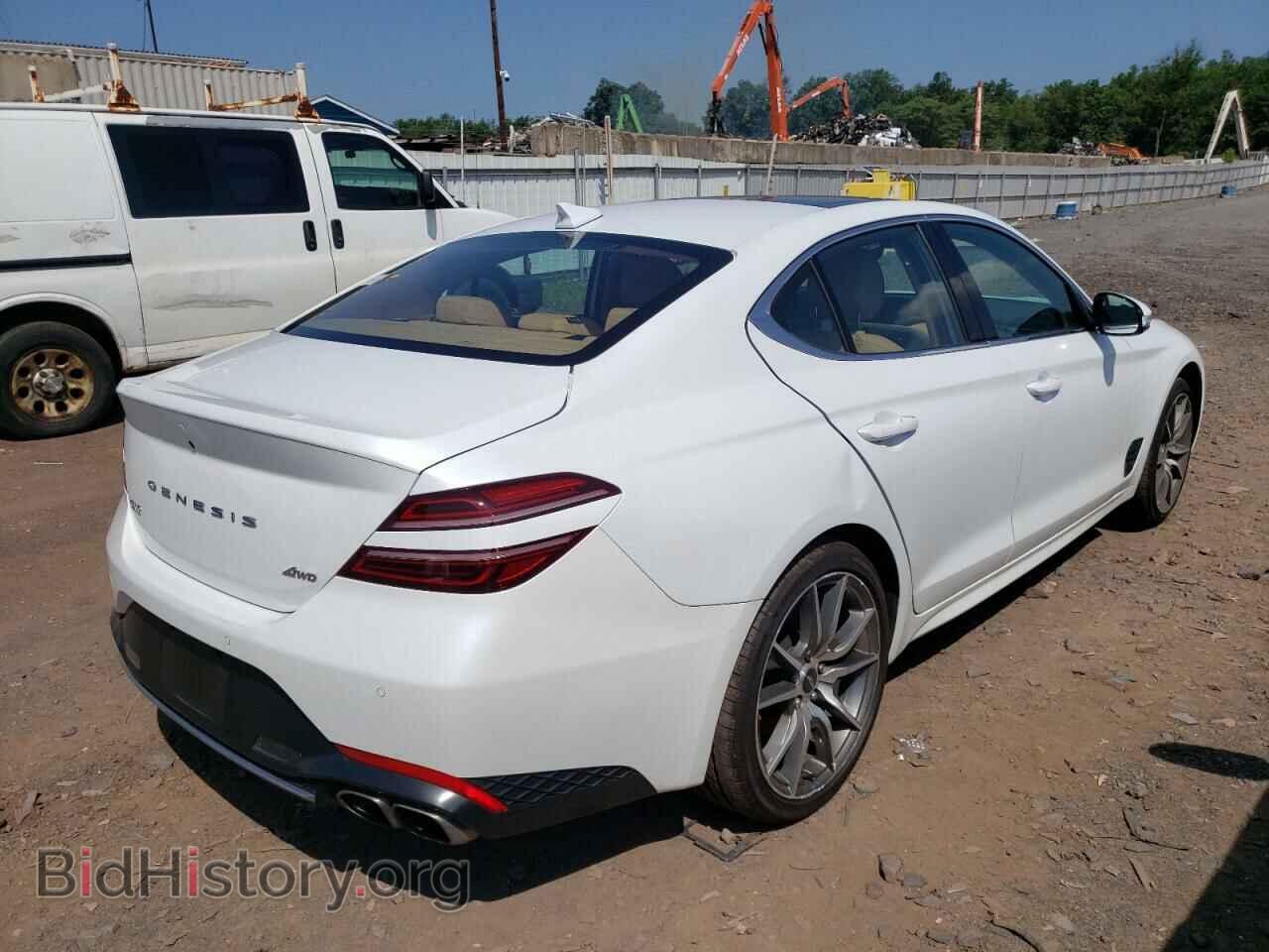 2022 GENESIS G70 BASE - VIN: KMTG34TA3NU103397 - Photo 3