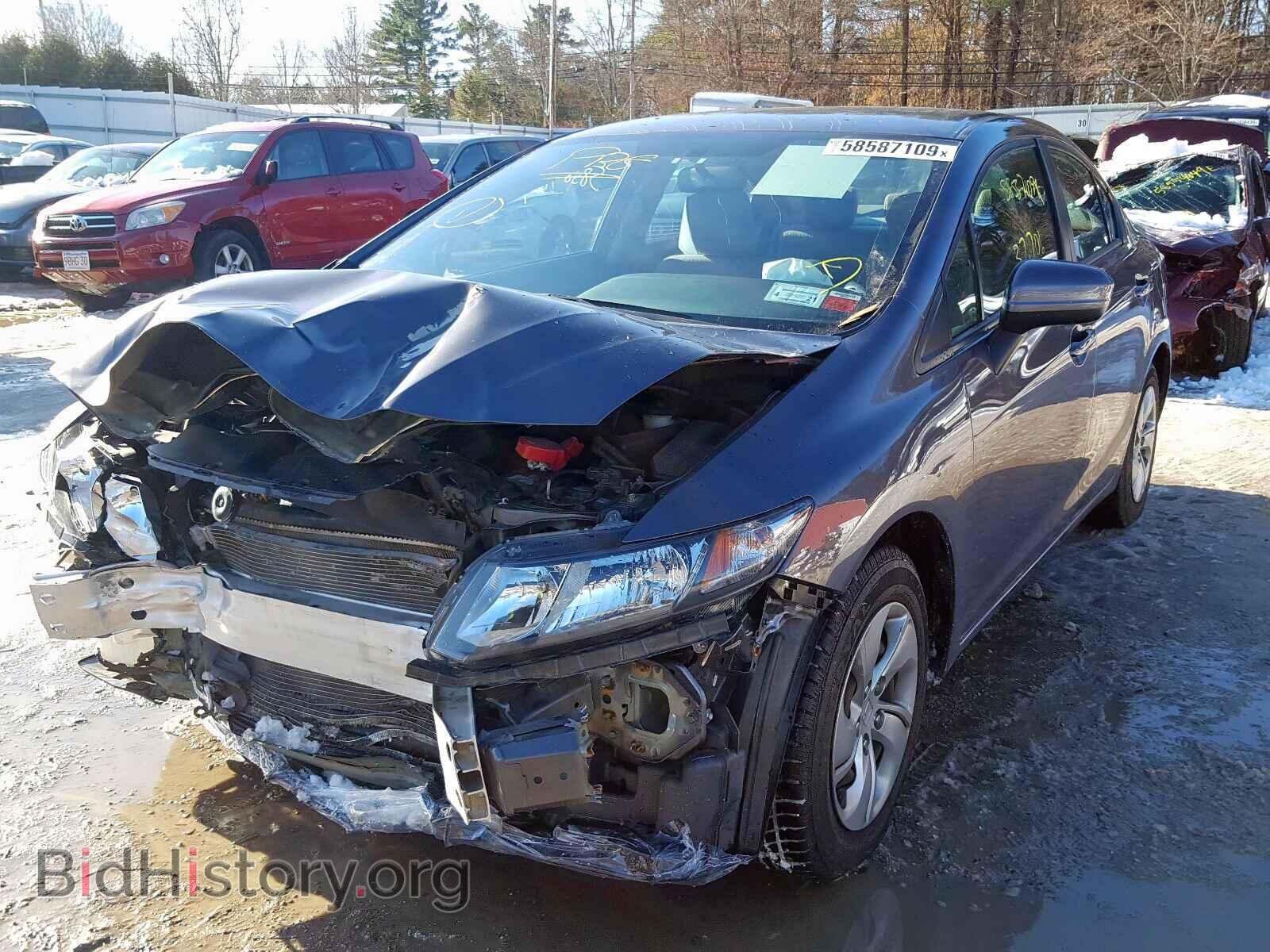 2014 HONDA CIVIC - VIN: 19XFB2F59EE240570 - Фото 2