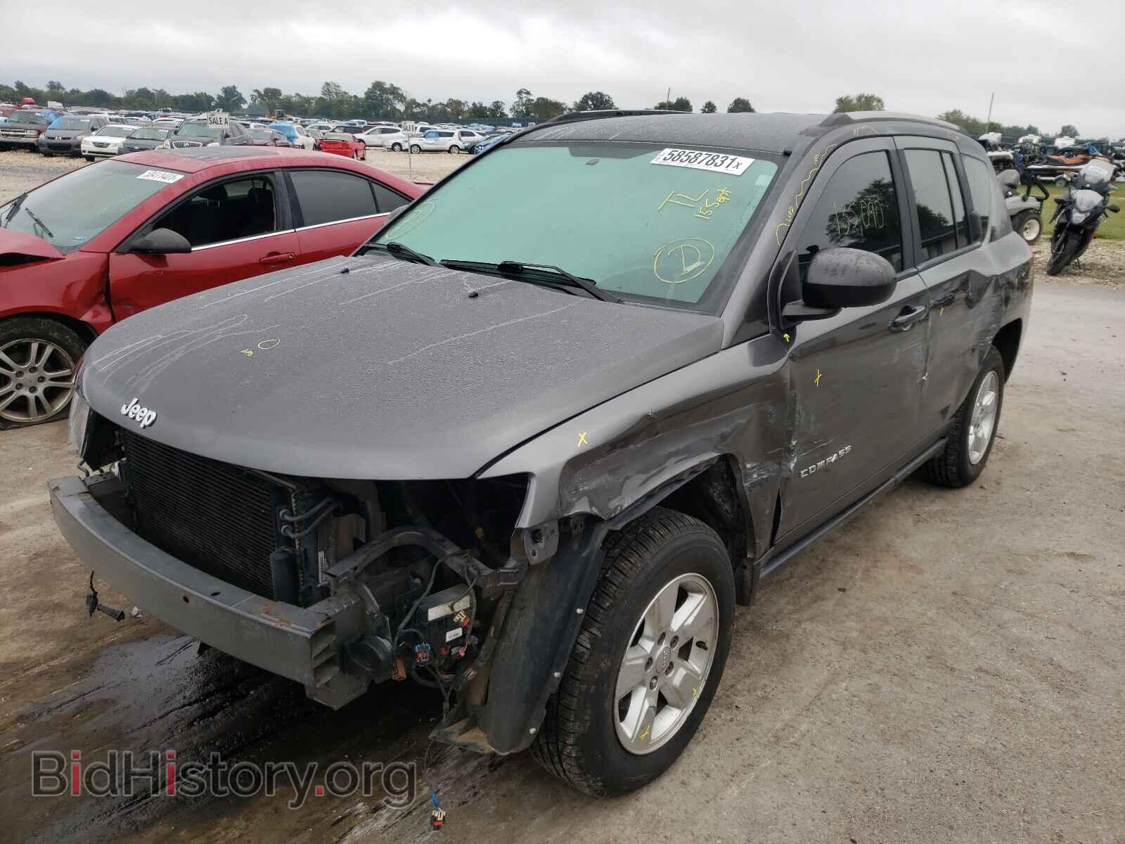 2014 JEEP COMPASS - VIN: 1C4NJCBA5ED882079 - Фото 2
