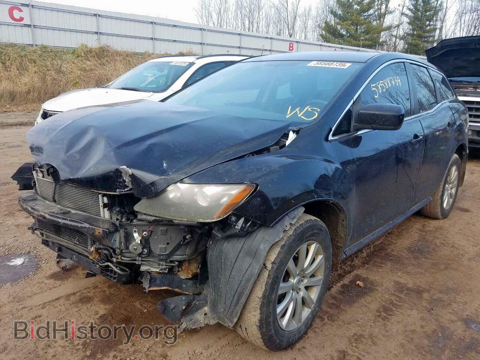 2011 MAZDA CX-7 - VIN: JM3ER2B54B0360060 - Фото 2