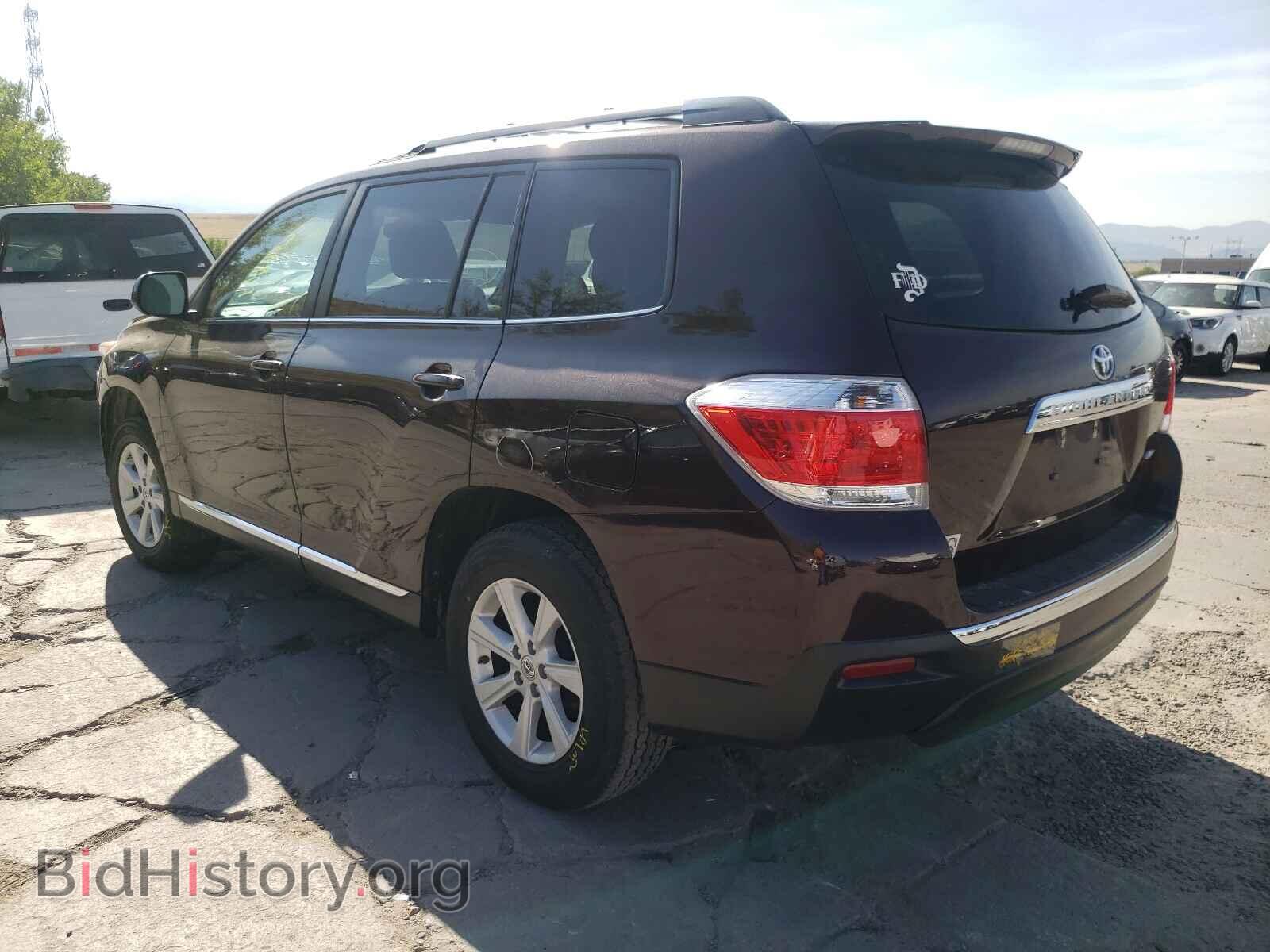2012 TOYOTA HIGHLANDER - VIN: 5TDBK3EH6CS165149 - Фото 3