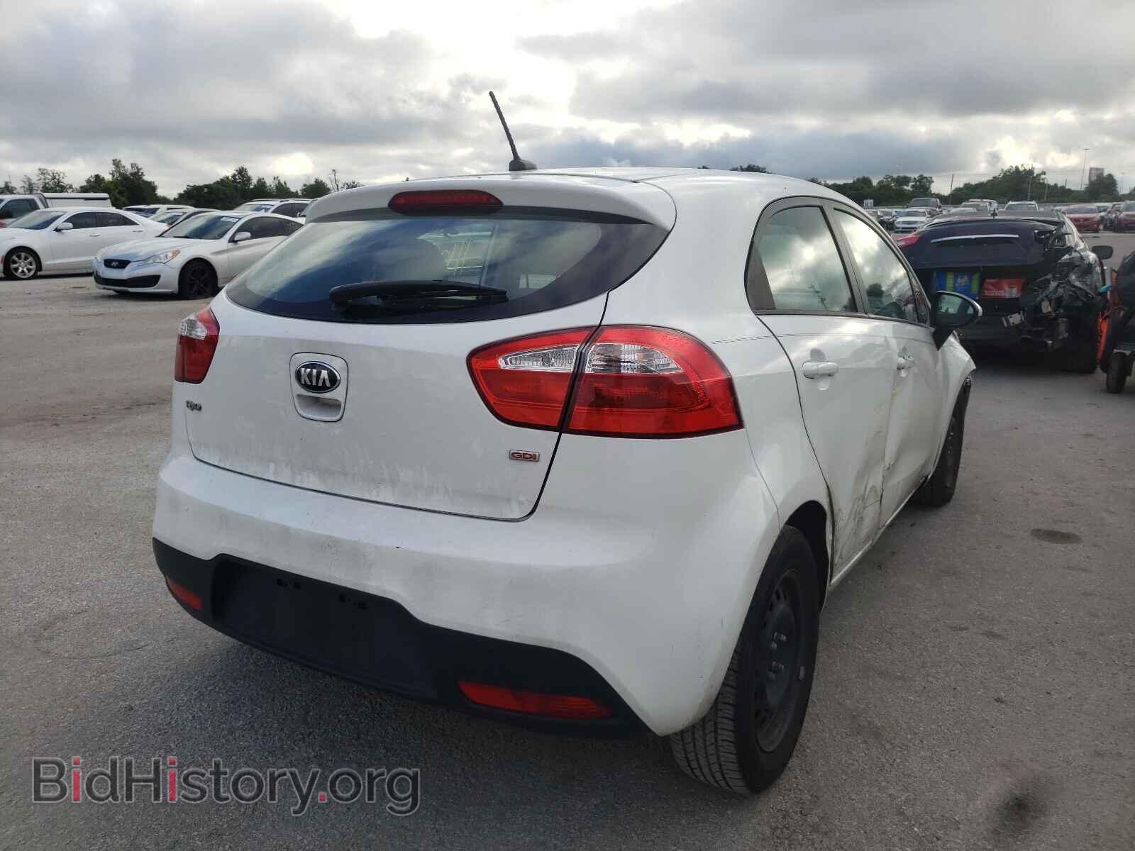 2013 KIA RIO - VIN: KNADM5A30D6301668 - Фото 4