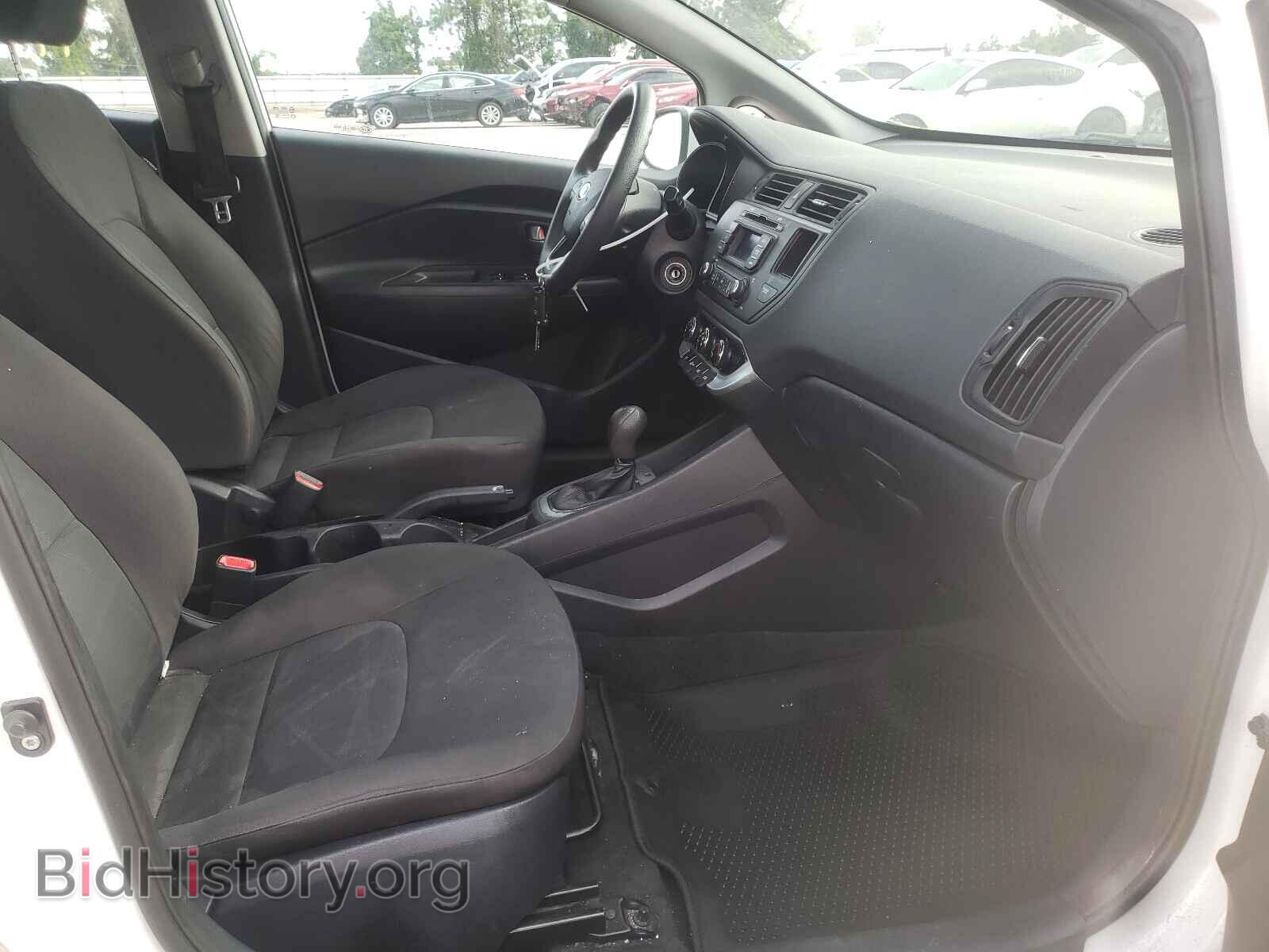 2013 KIA RIO - VIN: KNADM5A30D6301668 - Фото 5