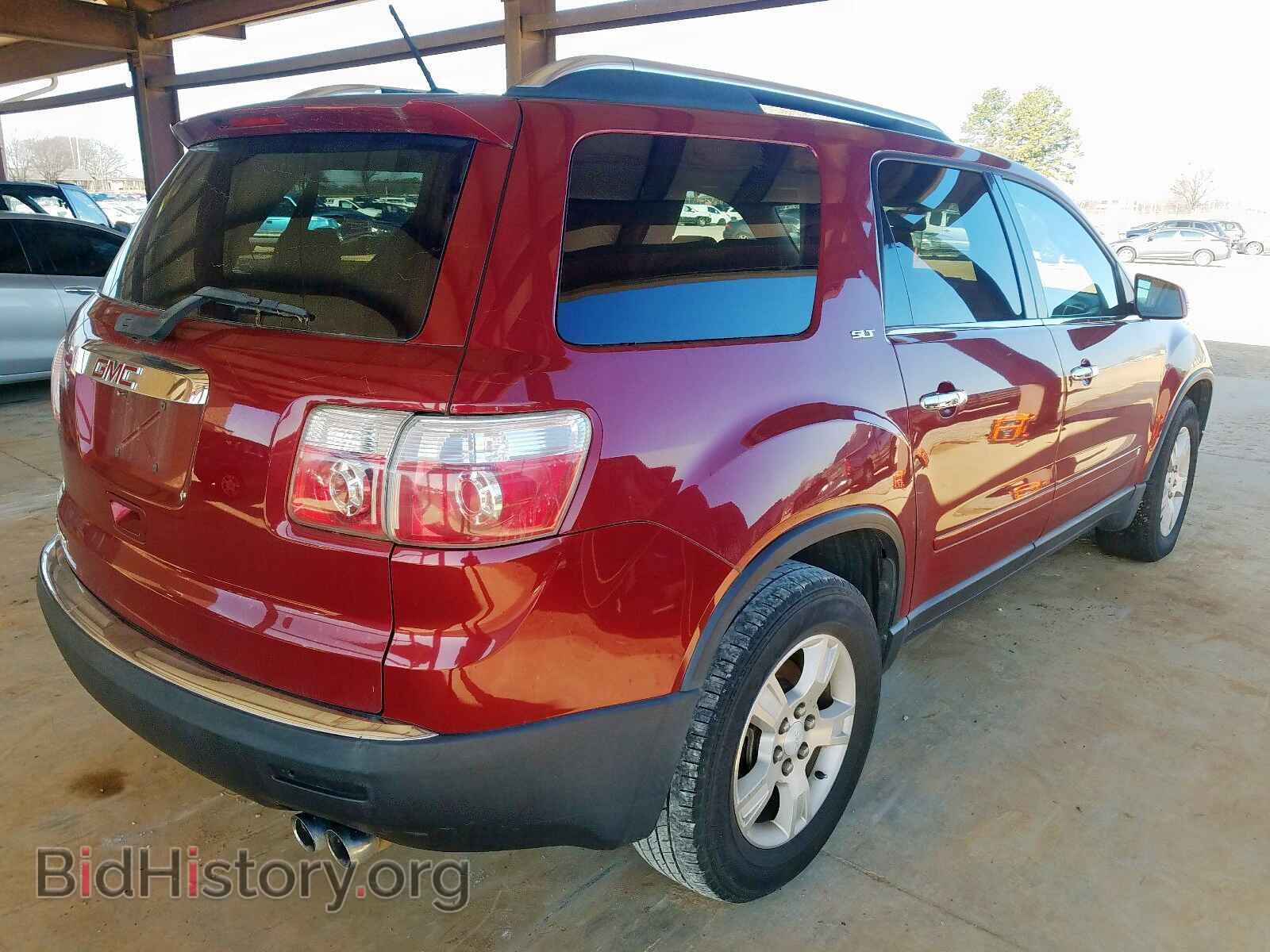 2009 GMC ACADIA SLT - VIN: 1GKER23D99J118890 - Фото 4