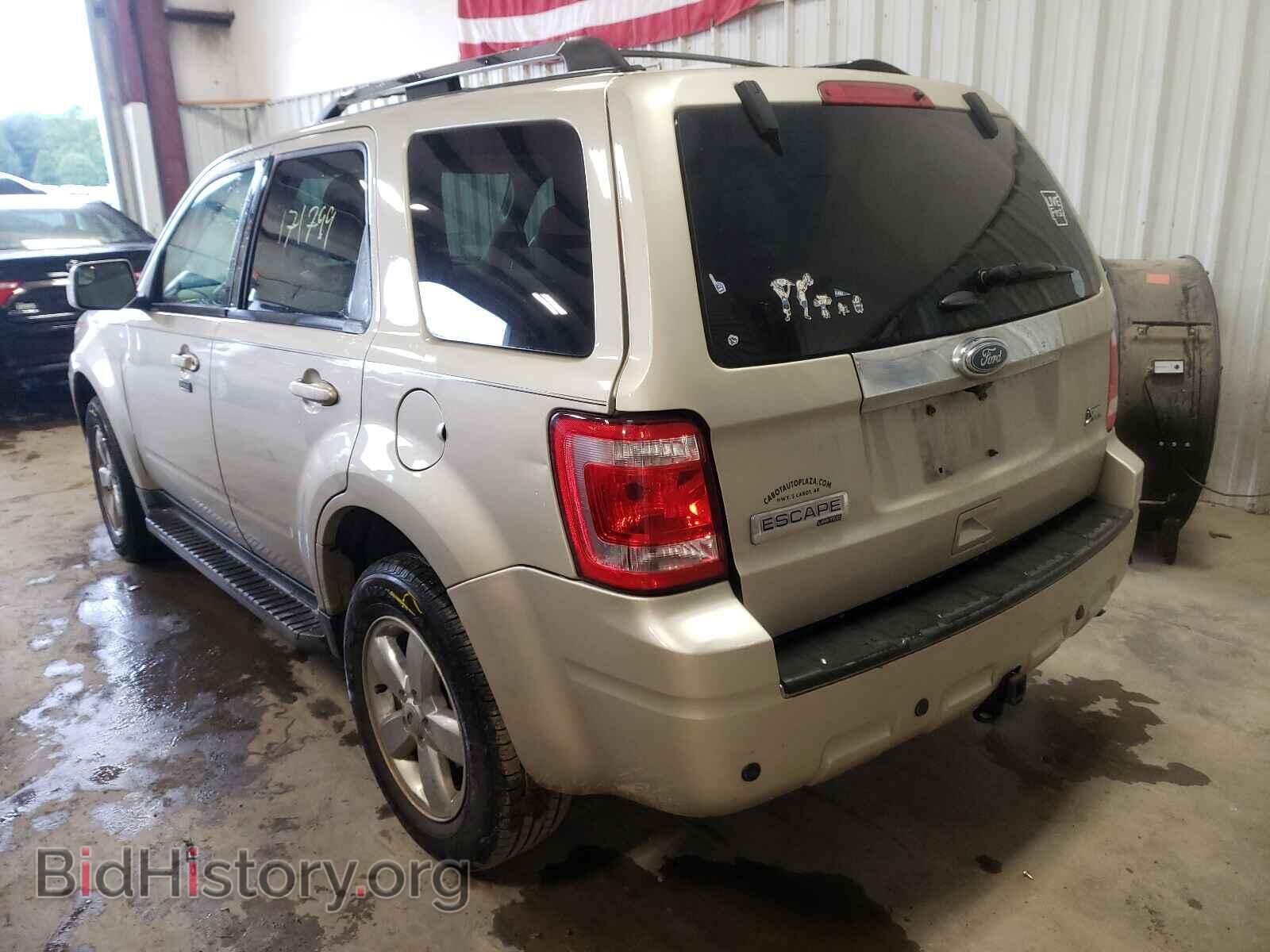 2011 FORD ESCAPE - VIN: 1FMCU0EG6BKB09976 - Фото 3