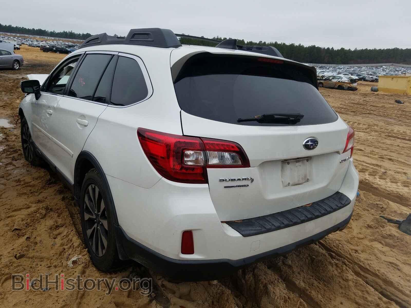 2016 SUBARU OUTBACK - VIN: 4S4BSBLC3G3228941 - Фото 3