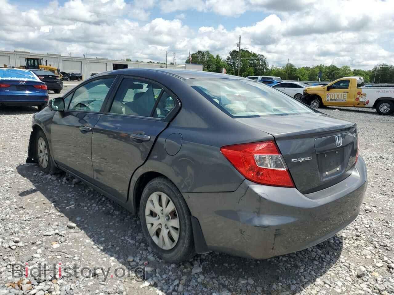2012 HONDA CIVIC - VIN: 2HGFB2F52CH567363 - Photo 2