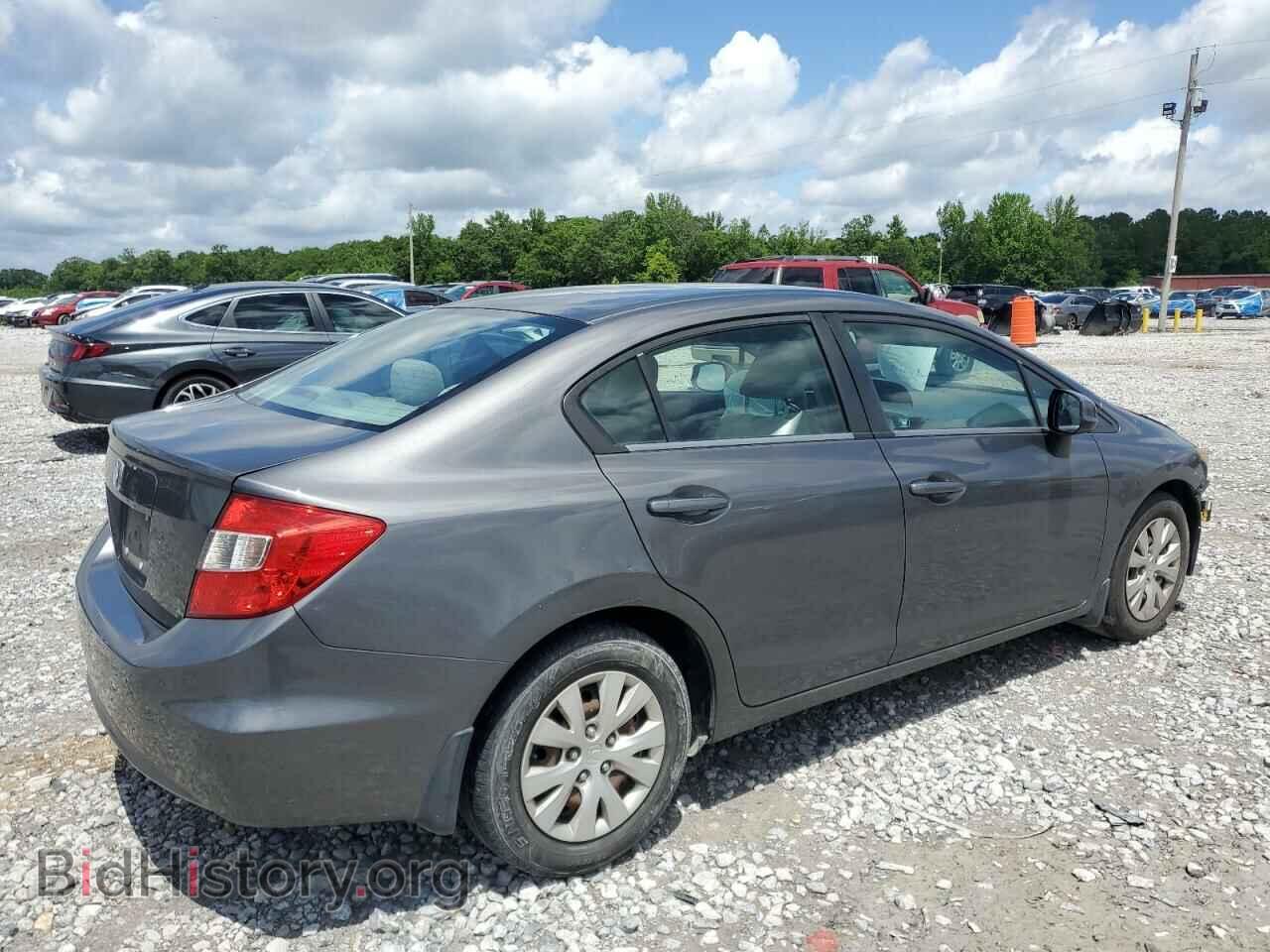 2012 HONDA CIVIC - VIN: 2HGFB2F52CH567363 - Photo 3