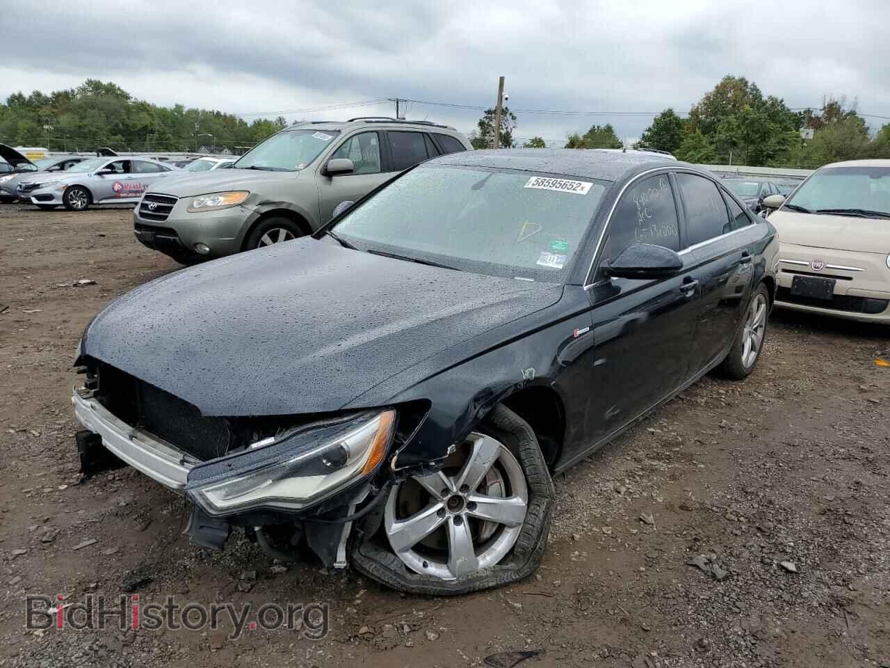 2012 AUDI A6 - VIN: WAUGGAFC0CN079353 - Фото 2