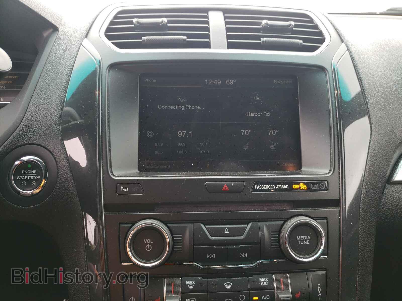 2016 FORD EXPLORER - VIN: 1FM5K8D89GGA31422 - Photo 9