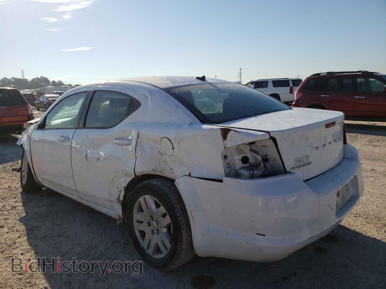 2014 DODGE AVENGER - VIN: 1C3CDZAB4EN201761 - Фото 3