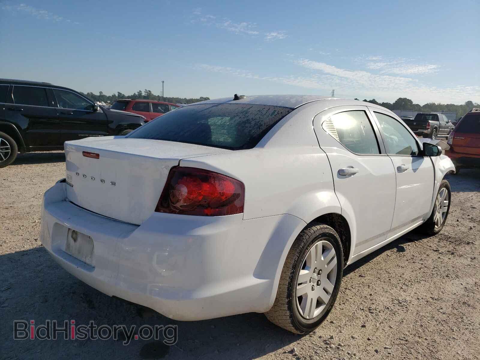 2014 DODGE AVENGER - VIN: 1C3CDZAB4EN201761 - Фото 4