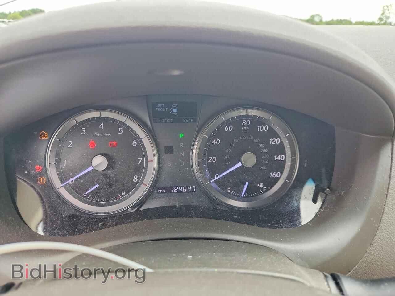 2010 LEXUS ES350 - VIN: JTHBK1EG8A2357655 - Фото 9