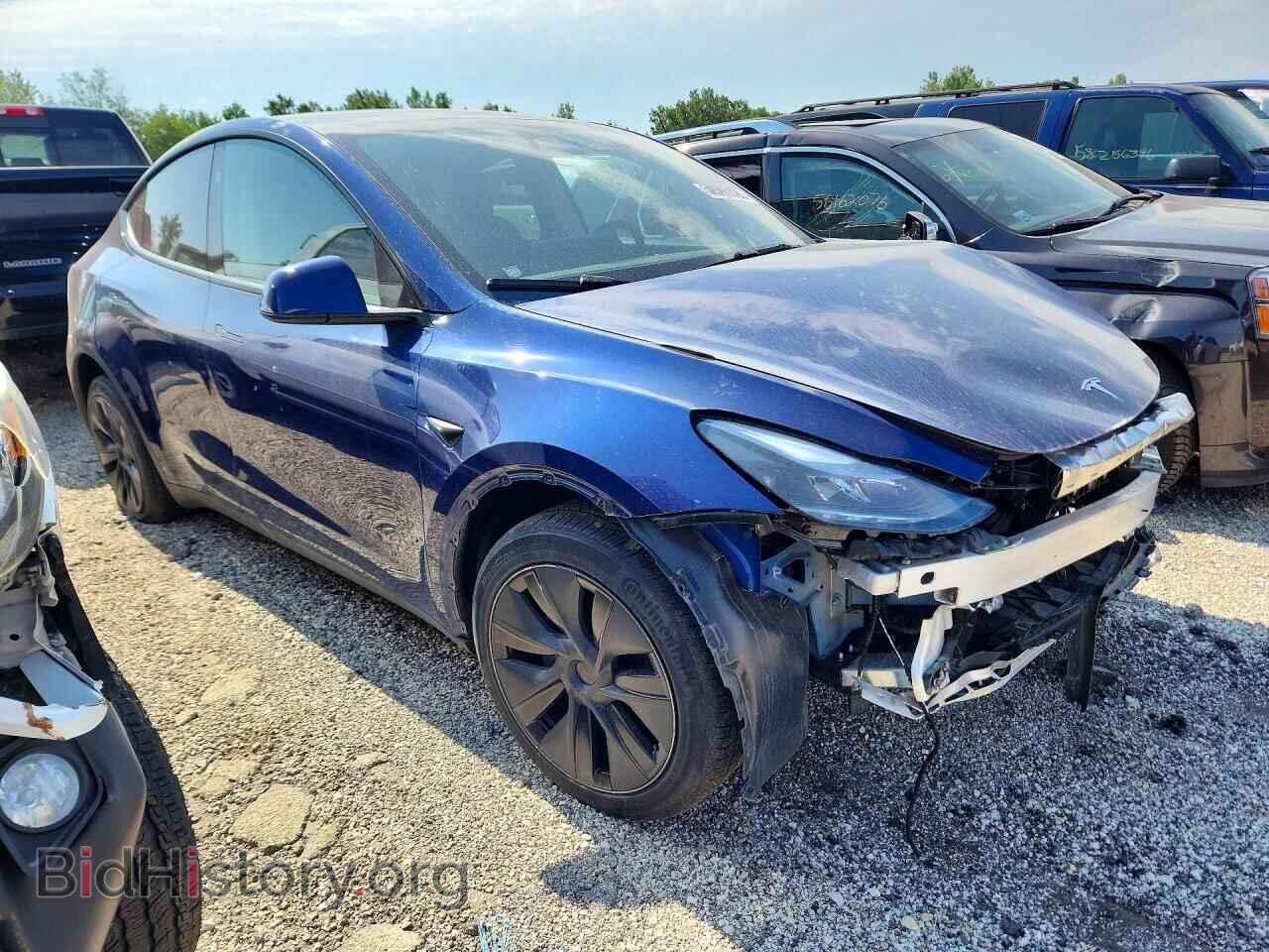 2025 TESLA MODEL Y - VIN: 7SAYGDED7SF259268 - Фото 4