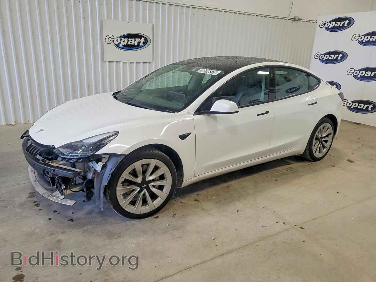 Фотография 5YJ3E1EA1NF289873 - TESLA MODEL 3 2022