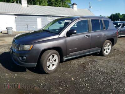 2015 Jeep COMPASS Latitude, серый — VIN 1C4NJDEBXFD163146, Copart