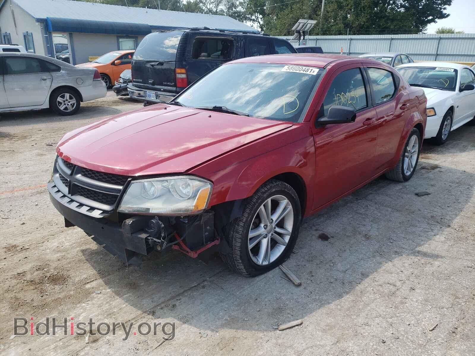2014 DODGE AVENGER - VIN: 1C3CDZAB9EN180583 - Фото 2