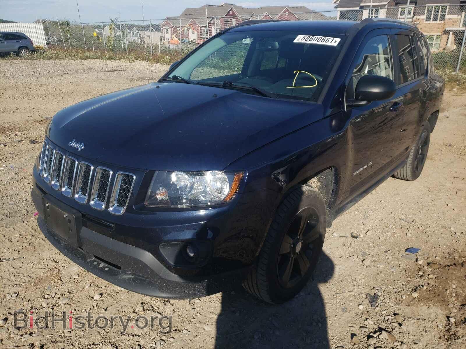 2017 JEEP COMPASS - VIN: 1C4NJDBB9HD154302 - Фото 2