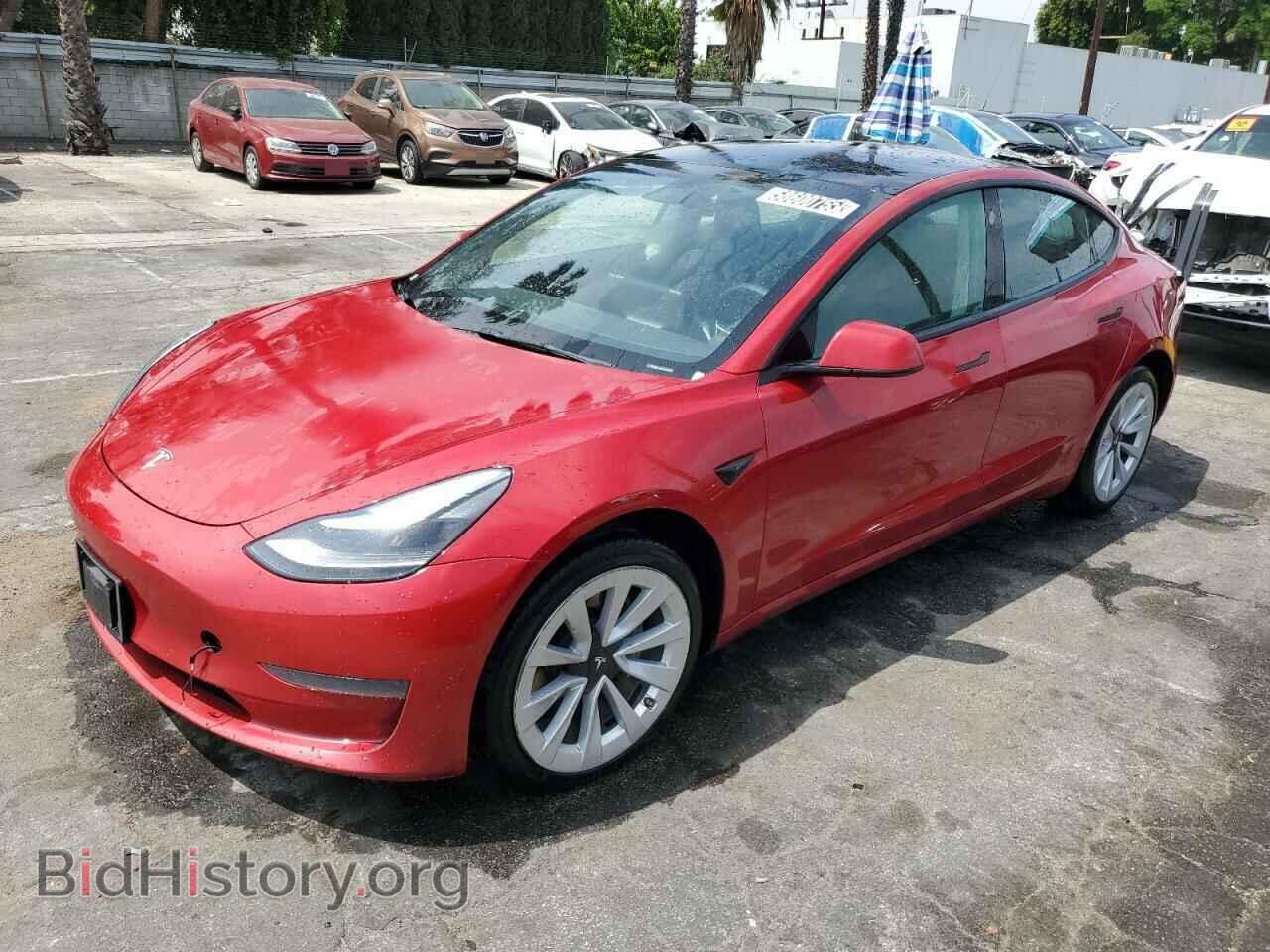 Фотография 5YJ3E1EA9NF304409 - TESLA MODEL 3 2022