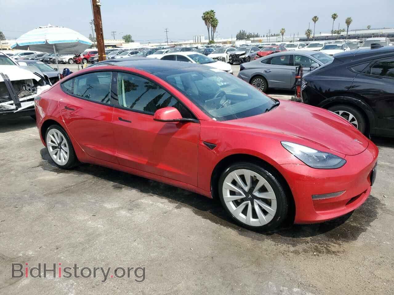 2022 TESLA MODEL 3 - VIN: 5YJ3E1EA9NF304409 - Фото 4