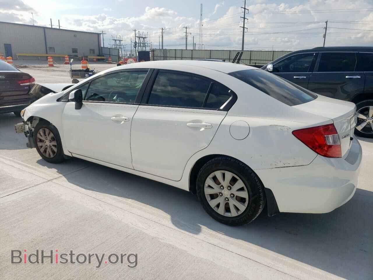 2012 HONDA CIVIC - VIN: 2HGFB2F55CH604079 - Фото 2