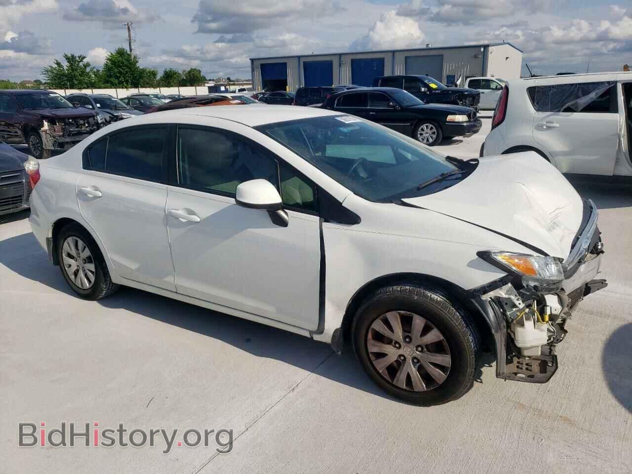 2012 HONDA CIVIC - VIN: 2HGFB2F55CH604079 - Фото 4