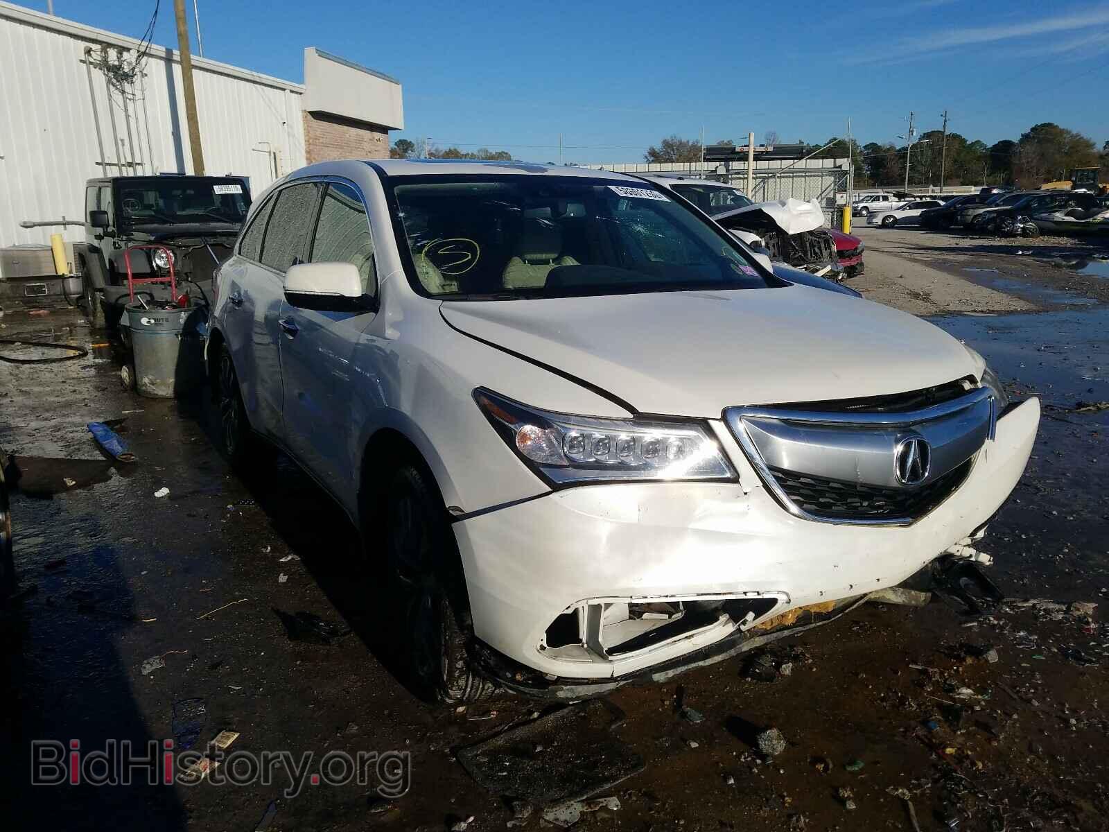 Фотография 5FRYD3H47EB004635 - ACURA MDX 2014