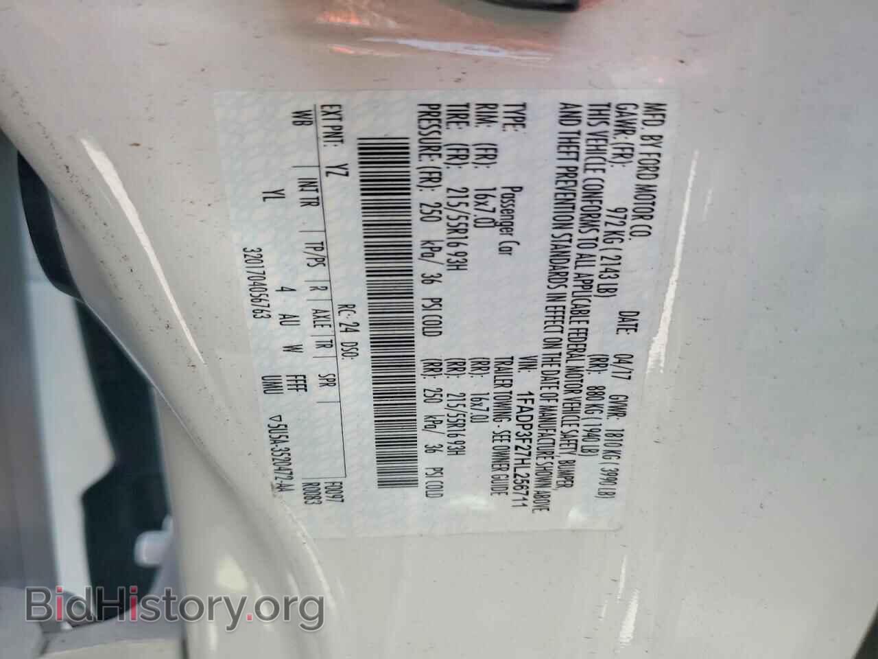 2017 FORD FOCUS - VIN: 1FADP3F27HL256711 - Фото 12