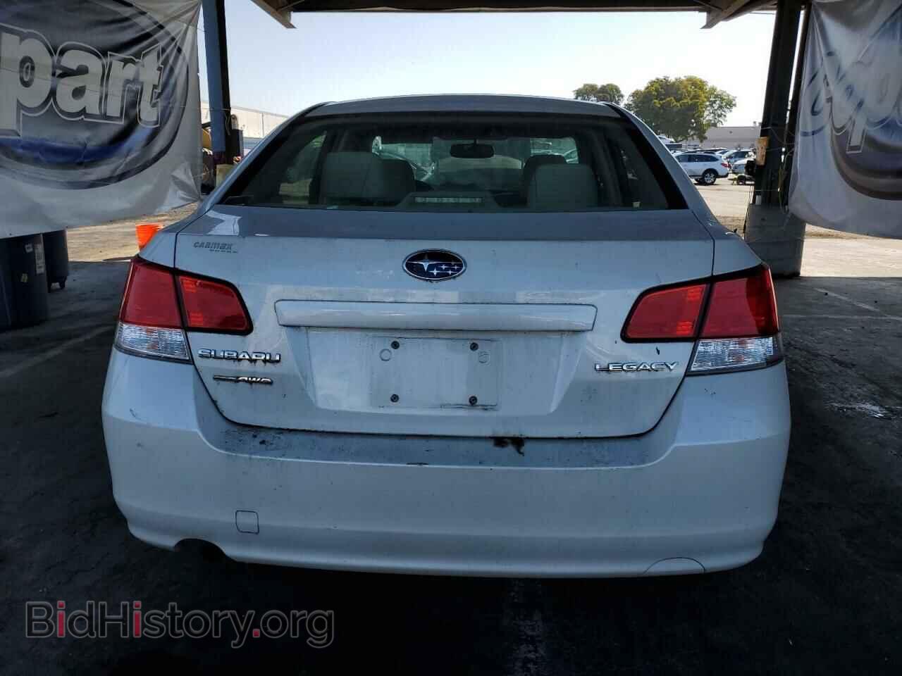 2010 SUBARU LEGACY - VIN: 4S3BMAA67A1217157 - Фото 6