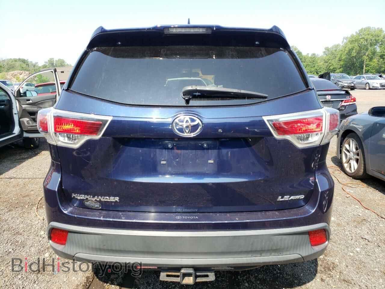 2014 TOYOTA HIGHLANDER - VIN: 5TDBKRFHXES056861 - Фото 6